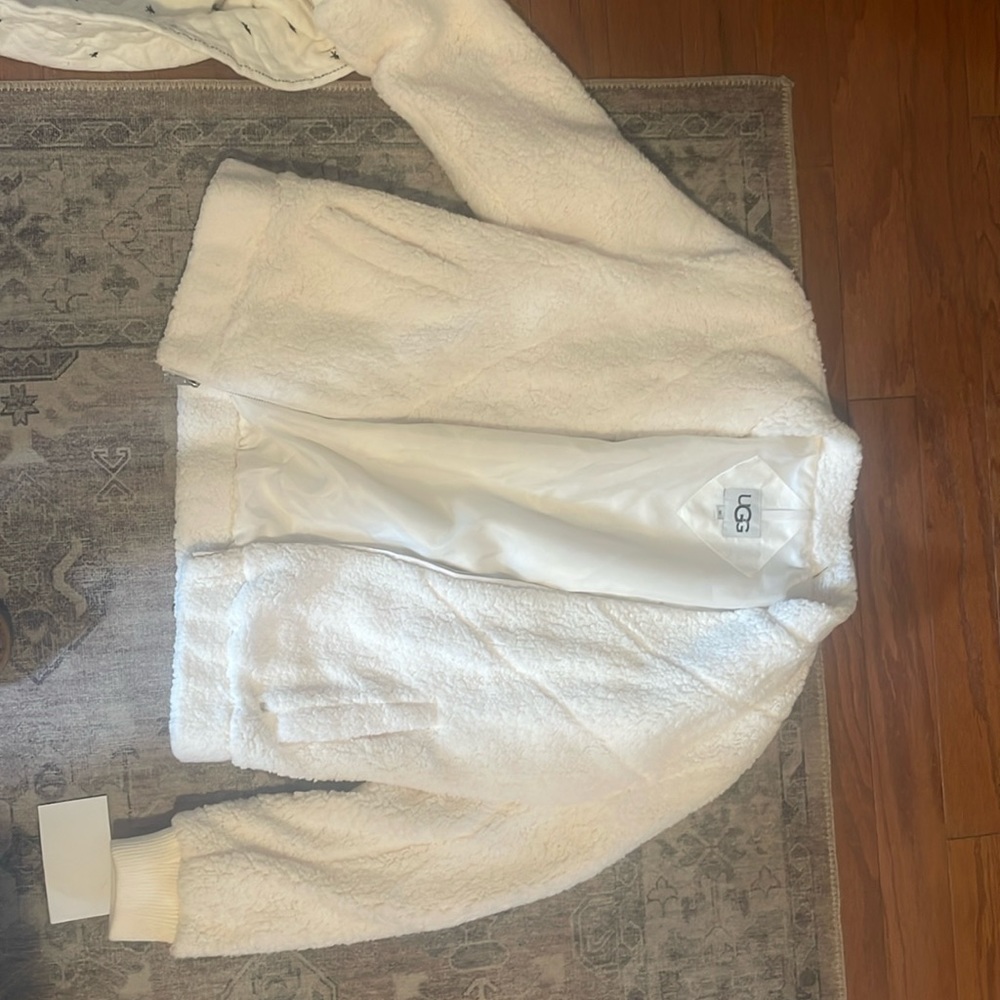 Ugg medium Sherpa zip up jacket